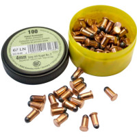 Flobert cartridge RWS Dynamit Nobel Long (Germany) 100 pcs/pack