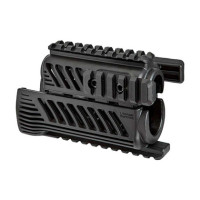 FAB Defense KPR Handguard for AKS-74U with 4 Picatinny Rails (Polymer) Black