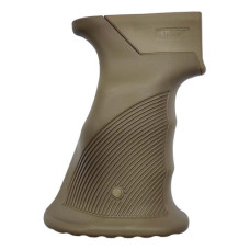 Пистолетная рукоятка DLG Tactical (DLG-181) для АК (полимер) обрезиненная, койот
