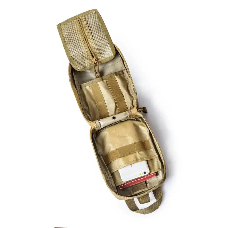 Kit: First-aid kit pouch "quick release" + Molle organizer