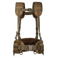 Coyote Warbelt RPS [belt-and-shoulder system]. Coyote
