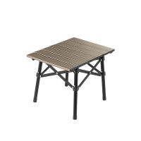 Naturehike CNH22JU050 Folding Table, Aluminum, Light Brown