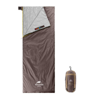 Sleeping Bag Ultralight Naturehike Summer LW180 NH21MSD09 Left, (15°C), Size M, Brown