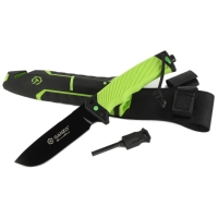 Ganzo G8012V2-LG Green Knife (G8012V2-LG) with Paracord