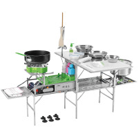 BRS-96 Portable Camping Kitchen with Table