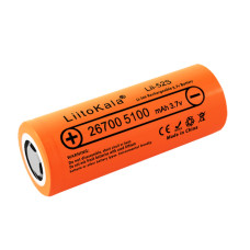 Акумулятор літій-іонний LiitoKala Lii-52S 26700 на 5200мАг 20A