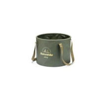 Naturehike NH20SJ040 Foldable PVC Water Bucket, 20L, Green