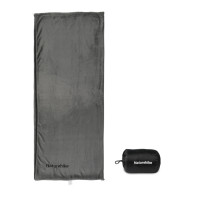Sleeping Bag Liner Naturehike CNK2450WS024, Fleece, Graphite