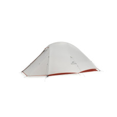 Намет надлегкий двомісний з футпринтом Naturehike Cloud Up Pro CNK2350WS020, 20D, світлий сірий