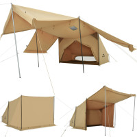 Naturehike CNK2450WS026 One-Person Tent with Fly, Brown
