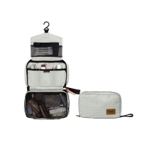 Naturehike NH20SN010 Toiletry Bag, Size L, Light Gray