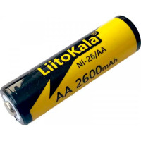 LiitoKala Ni-26/AA 1.2V AA 2600mAh Rechargeable Battery