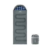 Naturehike Clear Sky HL500 CNK2450WS042 Hooded Sleeping Bag, Gray