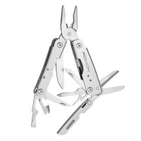 Mini Multitool Roxon M2 with Interchangeable Bits, Gray