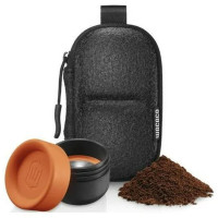 Two additional filter baskets in a case for Wacaco Minipresso GR2 portable coffee maker