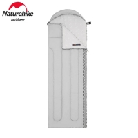 Sleeping Bag with Hood Naturehike L250 NH21MSD07, (9°C), Right Zip, Gray