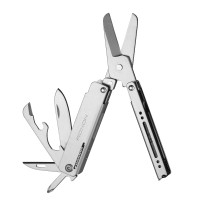 Mini multitool Roxon M3 with interchangeable bits, gray