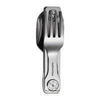 Roxon C1S 3-in-1 Cutlery Set (Spoon, Fork, Knife), Stainless Steel