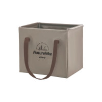 Naturehike CNH22SN002 Foldable PVC Water Container, 20L, Light Brown