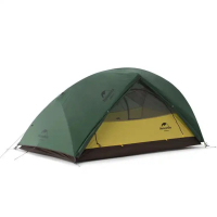Naturehike Star-River 2 Updated NH17T012-T Ultralight 2-Person Tent with Footprint, 210T, Dark Green