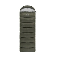 Sleeping Bag with Hood Naturehike U250S NH20MSD07, (0°C), Left, Dark Green