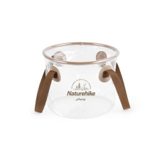 Складной контейнер для воды из ПВХ Naturehike NH20SJ040, 20л, прозрачный