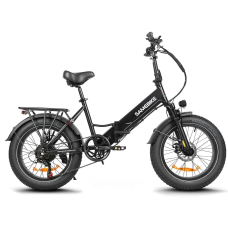 Электровелосипед Samebike LOTDM200-II (750 Вт, 13 А*ч, 48 В), колеса 20", с ручкой газа, черный