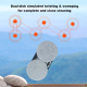 Liectroux HCR-09 Window Cleaning Robot, no spray function, white, home appliances