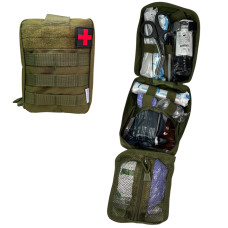 Аптечка тактична First Aid Kit v.1 (з турнікетом CAT 7)