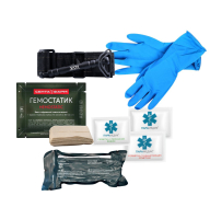 Набор кровоостанавливающий EDC Med Kit (турникет СИЧ, бандаж, бинт ГЕМОСТАТИК)