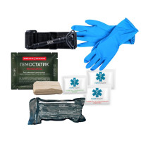 EDC Hemostatic Med Kit (SICH tourniquet, bandage, HEMOSTATIC gauze)