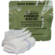 Бинт гемостатичний QuikClot Combat Gauze Z-Folded
