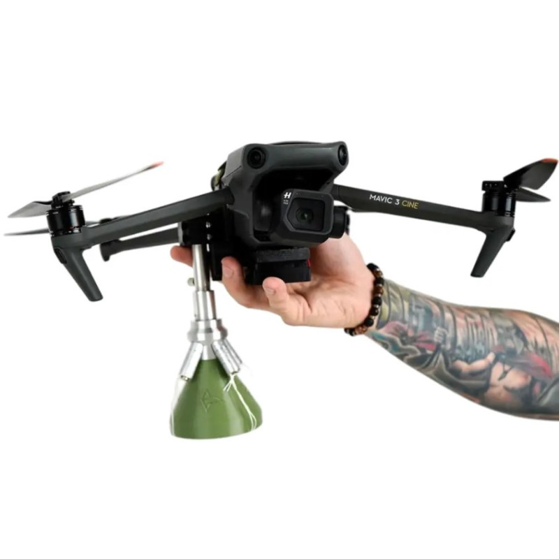 Система протидії БпЛА 10шт Сіткомет Пташка на Mavic / Autel / LuckyStrike / Крило / Гексакоптер (в комплекті 10 картриджів)