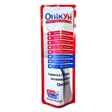 Серветка гелева антимікробна «ОпікУн» (20х20 см) - 1 шт. Zentex