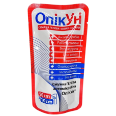 Пов'язка гелева антимікробна «ОпікУн» (50х10 см) №1 - 1 шт. Zentex