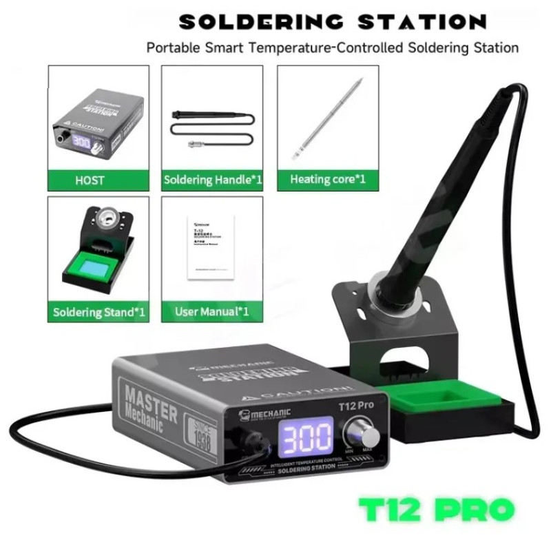 Паяльная станция MECHANIC T12 PRO (обновленный стиль, 75W)