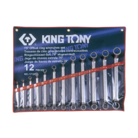 L-shaped Wrench Set, 12 pcs, 6-32 mm, in Terylene Pouch
