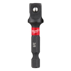 Перехідник ударний ShW MILWAUKEE, з 1/4'' Hex на 3/8'' квадратний хвостовик