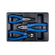 Pliers and Cutters Set (Pliers, Long-Nose Pliers, Side Cutters) in Foam Tray