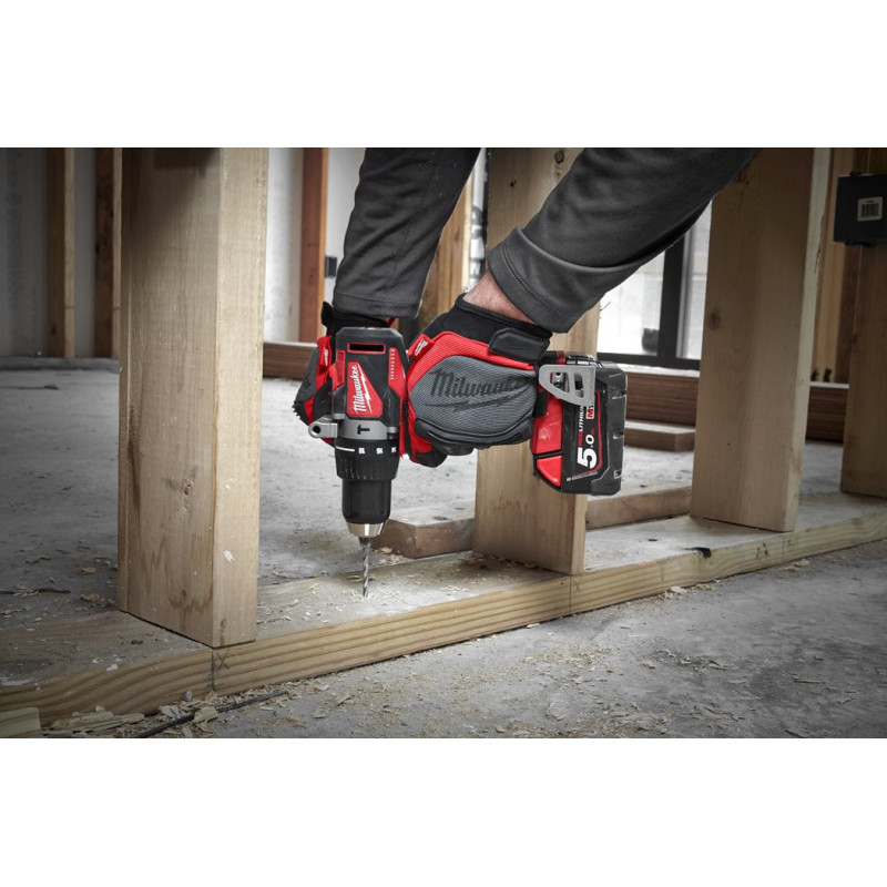MILWAUKEE M18 BLPD2-0X Cordless Percussion Drill/Driver, 82Nm (HD Case)