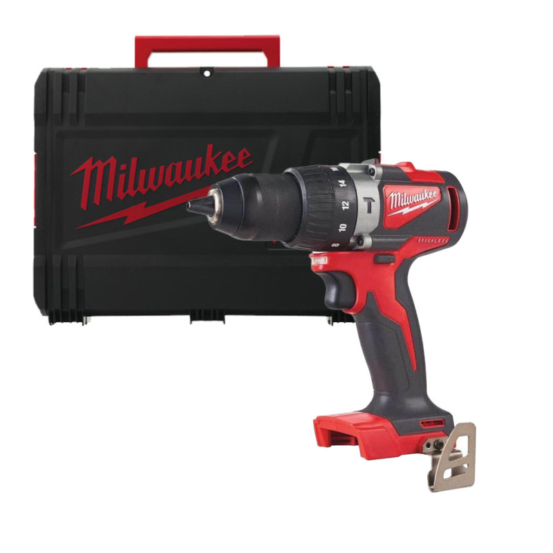 MILWAUKEE M18 BLPD2-0X Cordless Percussion Drill/Driver, 82Nm (HD Case)