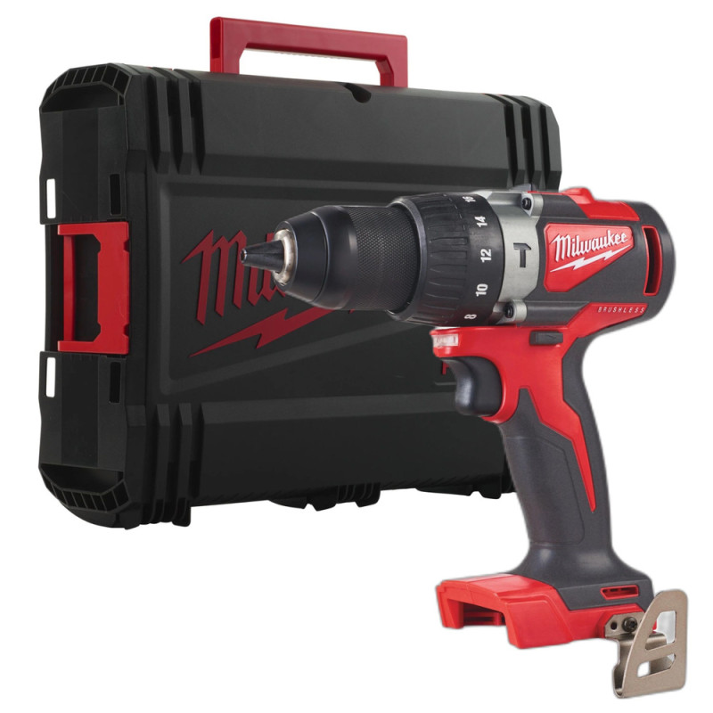 MILWAUKEE M18 BLPD2-0X Cordless Percussion Drill/Driver, 82Nm (HD Case)
