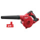 Воздуходувка аккумуляторная компактная MILWAUKEE M18 BBL-0 (каркас)