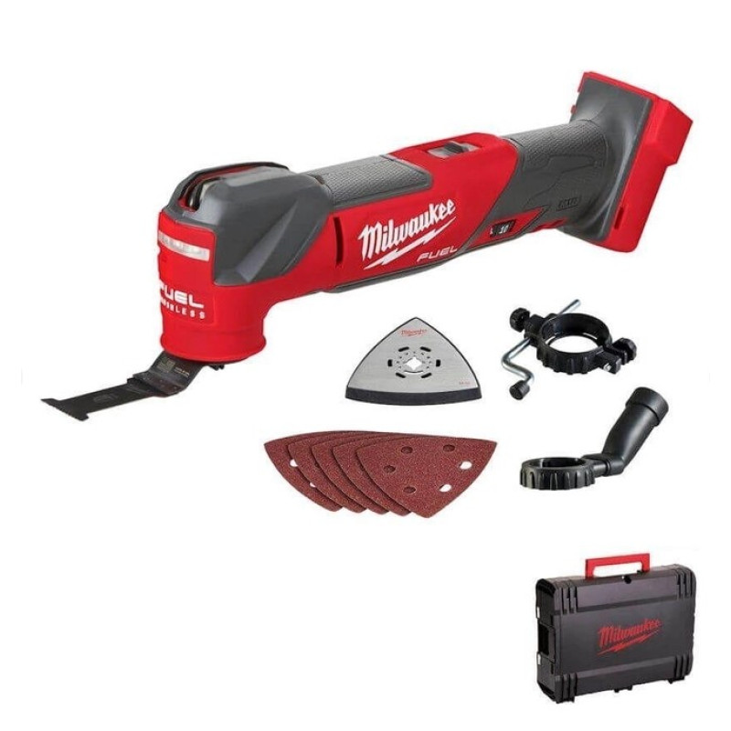 MILWAUKEE M18 FMT-0X Cordless Multi-Tool (tool only, universal blade, sanding pad, sanding