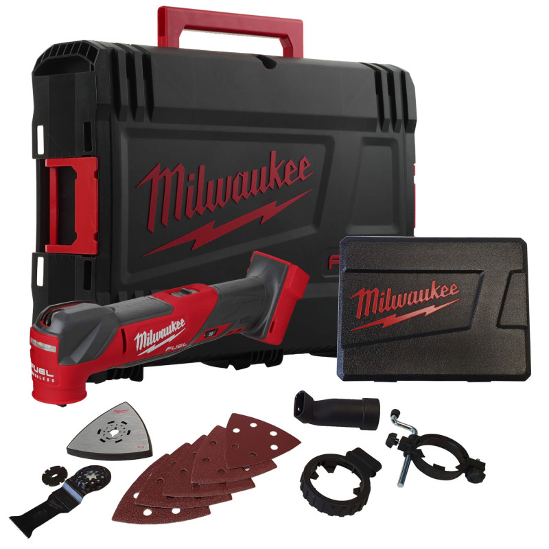 MILWAUKEE M18 FMT-0X Cordless Multi-Tool (tool only, universal blade, sanding pad, sanding