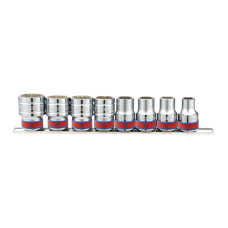 Набір головок 8 одиниць на планці 3/8" - 7/8" 12-гранн. дюйм (уп.1)