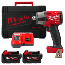Гайкокрут компактний 1/2 (881 Nm) MILWAUKEE M18 FUEL FMTIW2P12-502X с фиксацией пином