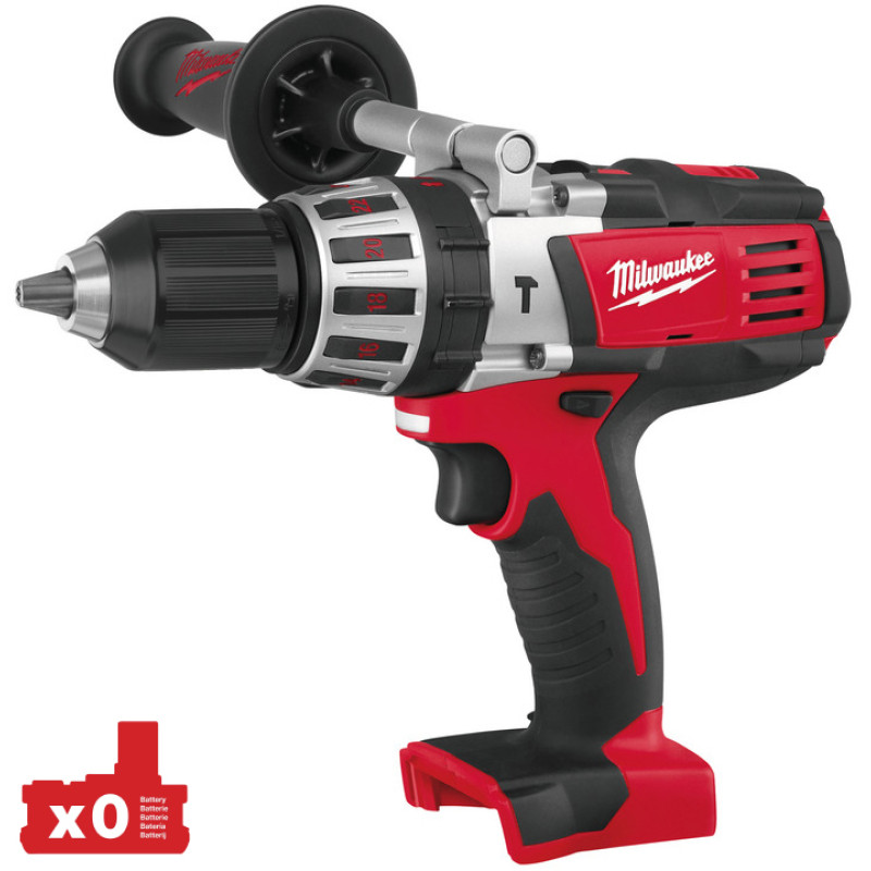 MILWAUKEE M18 HD18 PD-0 Percussion Drill, 85 Nm Torque, 4933446925