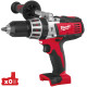 MILWAUKEE M18 HD18 PD-0 Percussion Drill, 85 Nm Torque, 4933446925