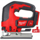 Пила лобзиковая аккумуляторная MILWAUKEE, M18 BJS-0 (каркас)